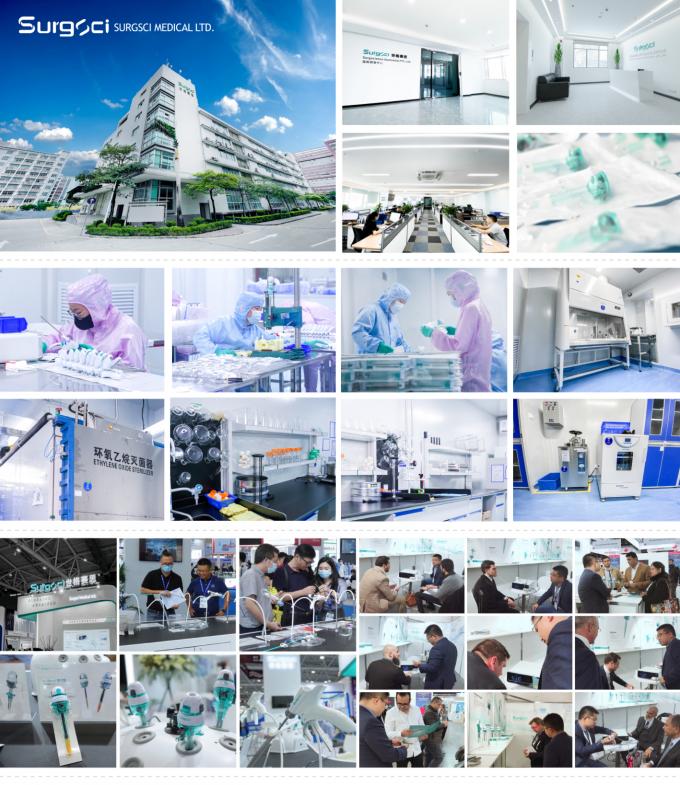 Laparoscopyの外科単一の患者のための生殖不能の使い捨て可能な光学TrocarそしてCannula 7