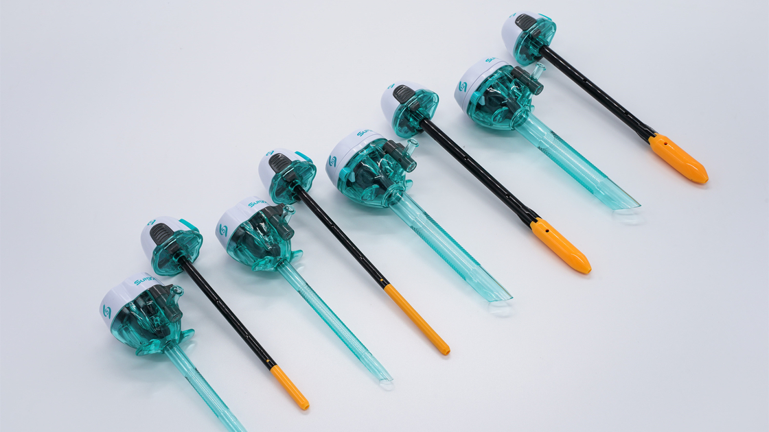 Surgsci CEマーク ラパラスコーピック トロカー 5 / 10 / 12mm IIクラス ブレード トロカー