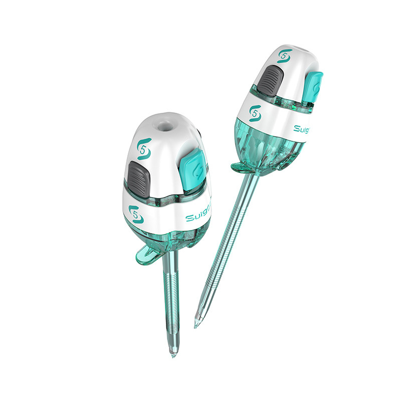 5mm光学Trocarの単一の使用外科手術用の器具のクラスII Laparoscopic TrocarおよびCannula